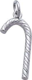 Childrens Toyshop  Jewelry : Candy Cane Charm by Rembrandt Charms