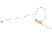 Av-jefe Avl670-sh4 Earhook Tan Color Mini Headset Mic for Shure Wireless Microphone