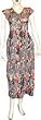 Womens Casual Tank Spaghetti Straps Flirty Sun Dresses in Cotton Fabric with Embroidery for Beach Wear Made in India Size 14 (sds100c)