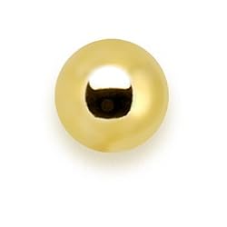 Solid 14kt Yellow Gold Replacement Ball 5mm