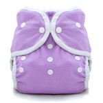 Thirsties Duo Wrap Diaper Cover with SNAPS - Size 1 (6-18 lbs) - Cool Stripes