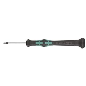 Wera Kraftform MIcro 2054 Electronics Percision Screwdriver,  Hexagon 0.9mm Head