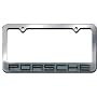 Porsche License Plate Frame chrome.