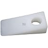 Zierleistenkeil 100x45 mm, mit Loch