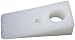 Produkt-Bild: Zierleistenkeil 100x45 mm, mit Loch