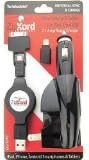 ZIPKORD 248USB Wireless International Charger - Retail Packaging - Black