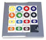 Aluminum Number Puzzle Color