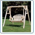 Rustic Natural Cedar Furniture Company® Cedar Log 5 American Garden Swing 21XOToy4t2L. SL160 Rustic Natural Cedar Furniture Company® Cedar Log 5 American Garden Swing