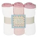 Bumkins Extra Special Washcloth 3-pack Pink