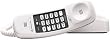 AT&T TL-210 WH Trimline Telephone With Memory - White