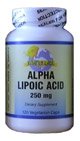 Alpha Lipoic Acid 250mg from Cognis Nutrition Lipoec