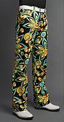 Loudmouth Golf Pants Shagadelic Black 36/32 All Colors