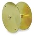 Battalion 1XMU7 Hole Cover, Brass, L 2 5/8 In