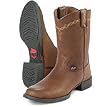Justin Ladies George Strait 'Cotulla' Roper Boots - Coffee Brown