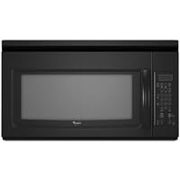 Whirlpool WMH1162XVB Black Whirlpool%XAE 1.6 cu. ft. Microwave Hood Combination