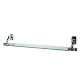 Prestcot Glass Shelf in Chrome