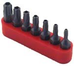 7 pc. Tamper Proof Torx Bit Set (Large)