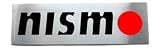 5.25 x 1.5 NISMO Aluminum Emblem