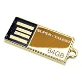 Super Talent UFD Pico-C 64GB USB-Stick USB 2.0 goldvon "Super Talent"