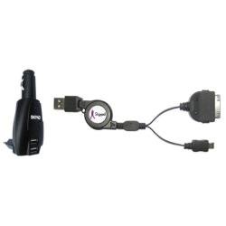 Skpad Netzteil Wechselstrom/PKW/USB 2 Ausgangsstecker Preisvergleich