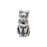 Genuine St. Anton Bead. Sterling Silver Kera Cat Bead 11.00 x 10.00 mm. 100% Satisfaction Guaranteed.