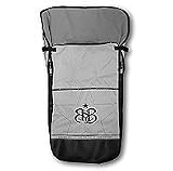 Rock Star Baby Footmuff Grey