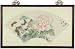 Simple Beautiful Unique Housewarming Gift Idea - 19" Japanese Style Sumi-e Butterflies Ink & Watercolor Framed Wall Art