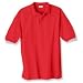 054 - Medium - White 5.5 oz 50/50 Jersey Knit Polo