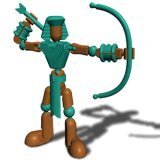 Stikfas G2 Sigma Male Action Figure Kit Egyptian