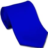 Royal Blue by Neckties Solids Royal Blue polyester ties
