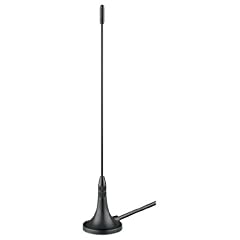 Goobay DVB - T 06 Mag passiv DVB - T Antenne (3 dB) mit Magnetfu�