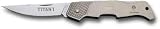 2009 Annual Damascus LTD Damascus 3 1 / 2 &acute; Goldfield Burl Wood / Titanium Handle - B0002VIG3K