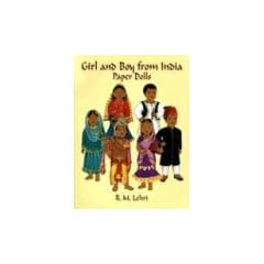 GIRL AND BOY FROM INDIA PAPER DOLLS BY LEHRI, R. M.[PAPERBACK]