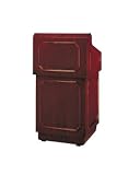 Da-Lite 42 Special Needs Adjustable Hamilton Lectern with Traditional Styling and Veneer Finish