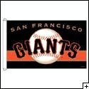3 x 5 Feet San Francisco Giants Nylon - indoor MLB Flag Made in US.