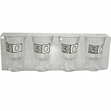 30th Birthday Gift Set of 4 Shot Glasses(sq)
