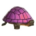 Purple Tiffany Tortoise Lamp