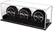 Deluxe Acrylic NHL Triple Hockey Puck Display Case