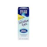 Bausch & Lomb Sensitive Eyes Saline Solution For Conact Lenses - 12 Fl Oz