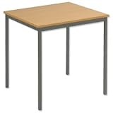Stirling 730mm Square Table in Oak