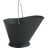 Locks & Hasps: Panacea #15341TV Black Fireplace Coal Hod
