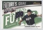 2003 Bowman Futures Game Gear Jersey Relics #AC - Aaron Cook