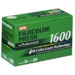 Fujifilm Fujicolor Press 1600 Color Negative Film ISO 1600, 35mm Size, 36 Exposure, 20 Pack, CU-36