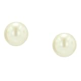 Basic 8mm Simulated Pearl Earrings