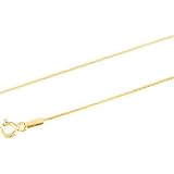 14K Yellow Gold Solid Baby Wheat Chain 7 21XRCu6yY3L. SL160 14K Yellow Gold Solid Baby Wheat Chain 7
