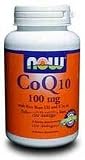 NOW Foods CoQ10 100 mg, 150 softgels( Five Pack)