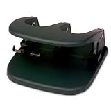 Master Products Products - 80 Sheet Punch, Mega-Duty, 9/32, 80/Sheets, Charcoal Gray - Sold as 1 EA - Mega-duty three-hole punch powers through up to 80 sheets of 20 lb. bond paper. Spring assisted mechanism and oversized handle allow easy punching of large stacks. Preset to punch 9/32 diameter holes to fit a standard three-ring binder. Handle locks down for storage and safety. Flip up guards on each punch head ensures safe use and assists in alignment. Hole punch features an adjustable ruled