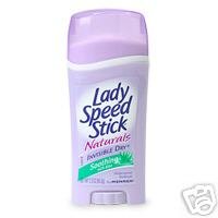 Lady Speed Stick Anti-Perspirant Deodorant,Aloe- 2.3 Oz