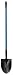 6 Pack Union Tools 45169 Gardener's Value Round Point Digging Shovel (PAR248FG)