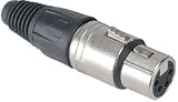 Neutrik NC4FX XLR Female Nickel 4-Pin